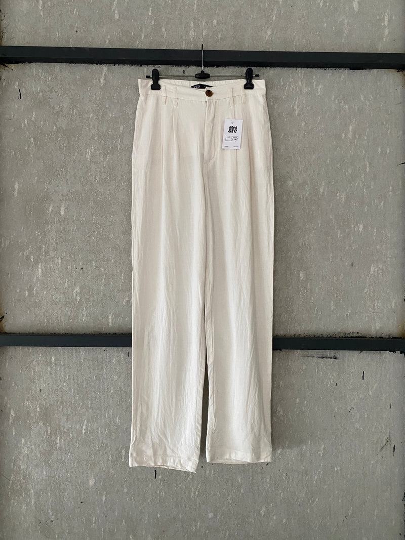 ZARA LINEN PANT - M
