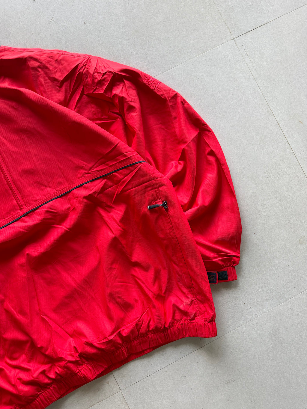 VINTAGE QUARTER ZIP JACKET - XXL