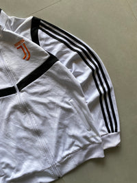 VINTAGE ADIDAS JUVENTUS STRIPED JACKET - M