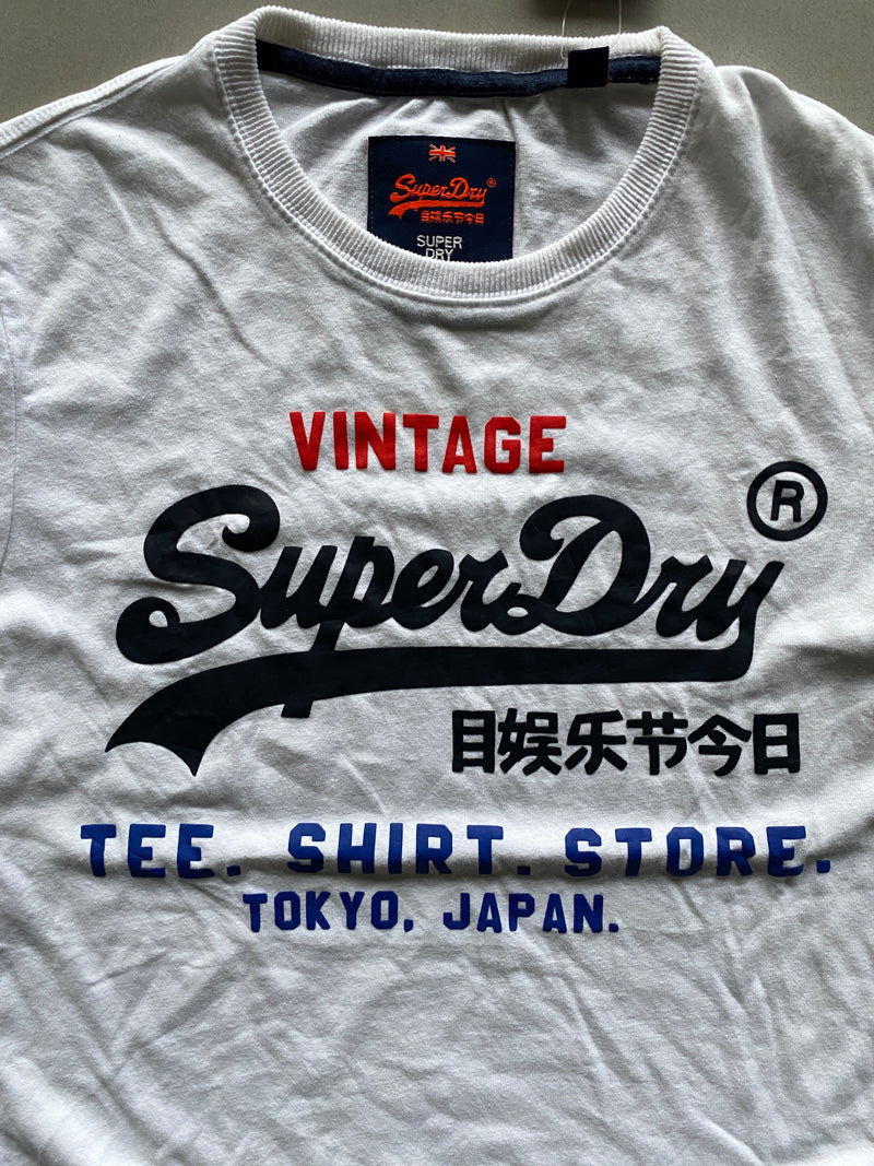 VINTAGE SUPER DRY TEE - S