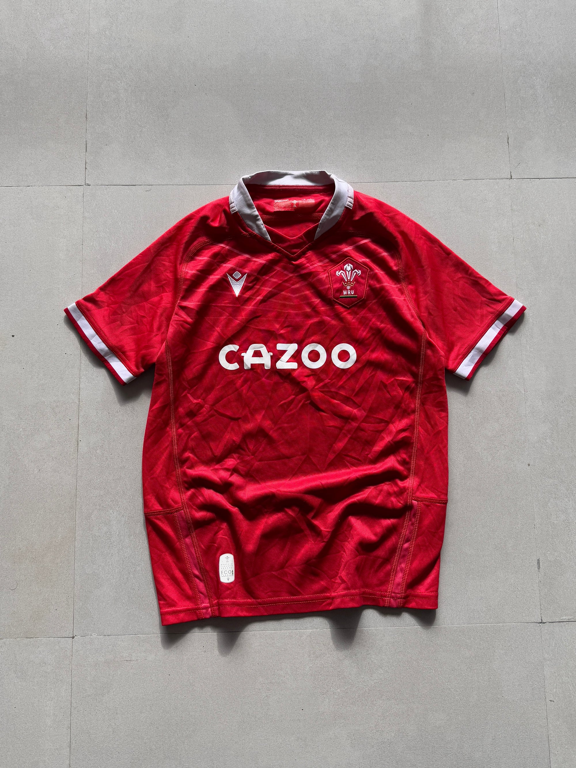 2021 MACRON WALES RUGBY JERSEY - XXS