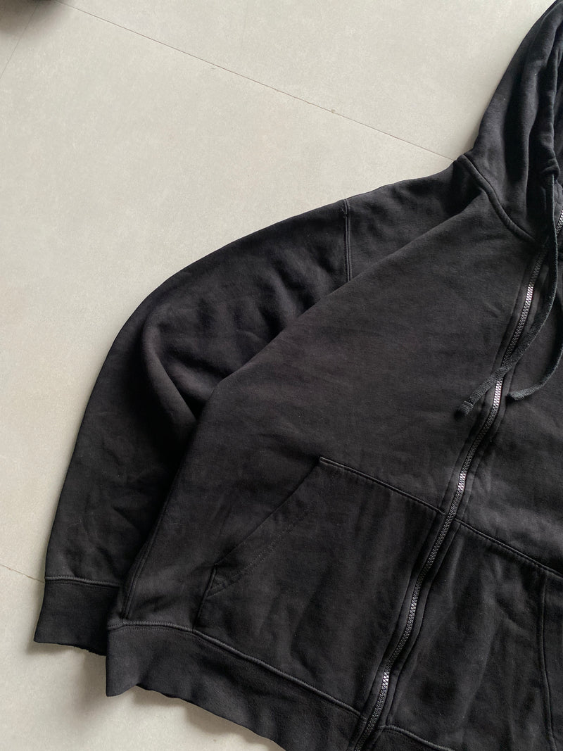 VINTAGE NIKE ZIPPER HOODIE - XL