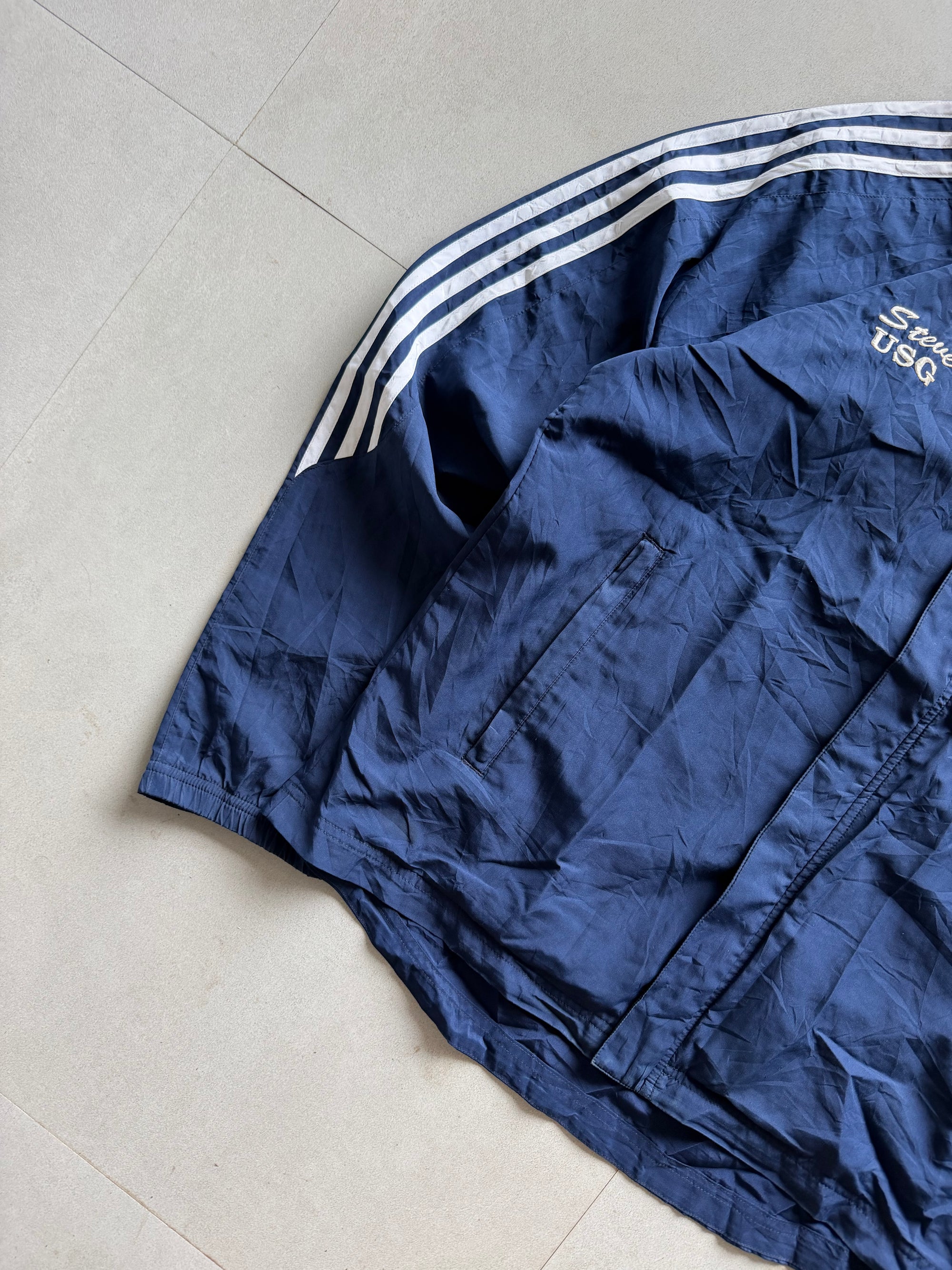 ADIDAS STRIPED JACKET - L
