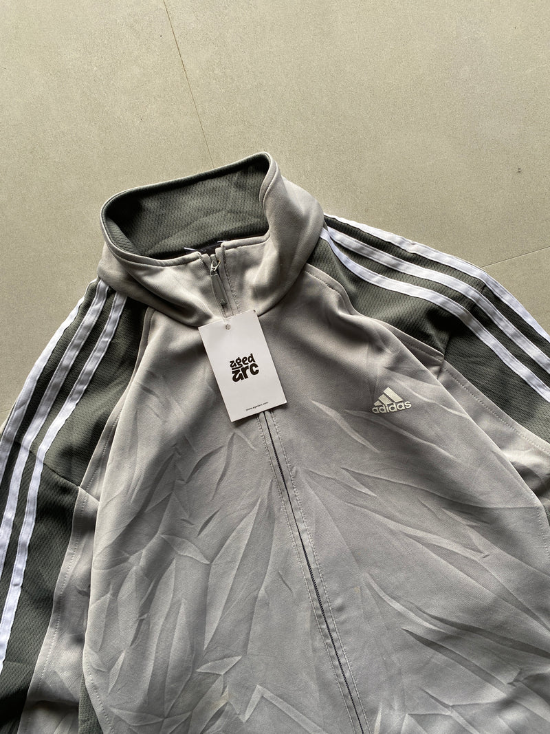 ADIDAS STRIPED JACKET - L