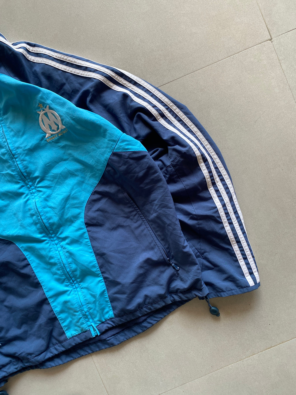 ADIDAS OLIMPIQUE MARSEILLE JACKET - M