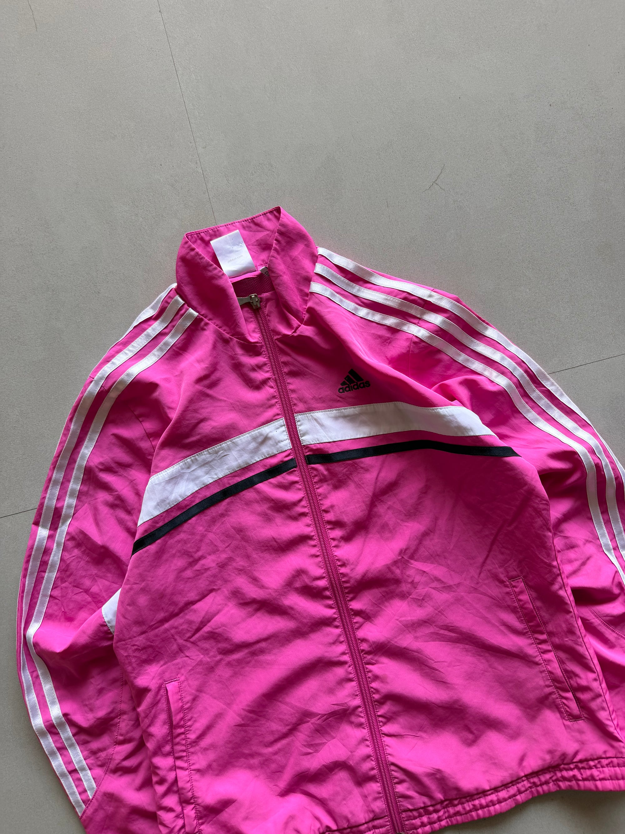 ADIDAS STRIPED JACKET - XS