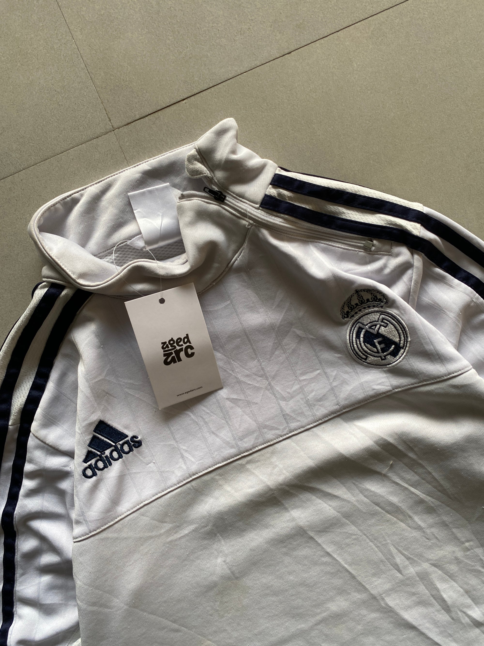 ADIDAS REAL MADRID TRAINING TOP - XS