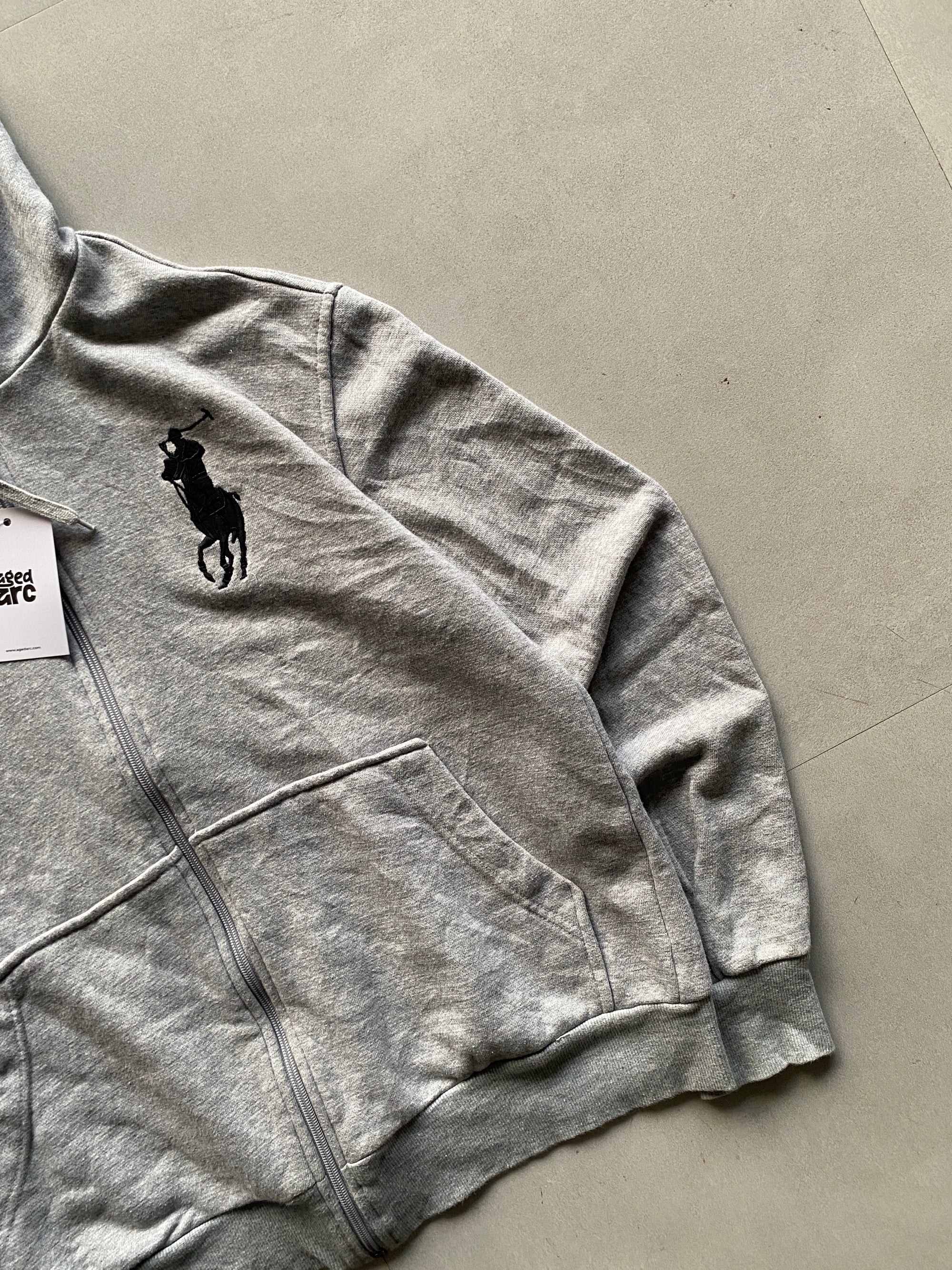 RALPH LAUREN ZIPPER HOODIE - XL