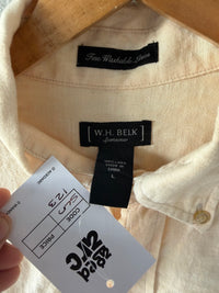 WH BELK LINEN SHIRT SLN123 - L