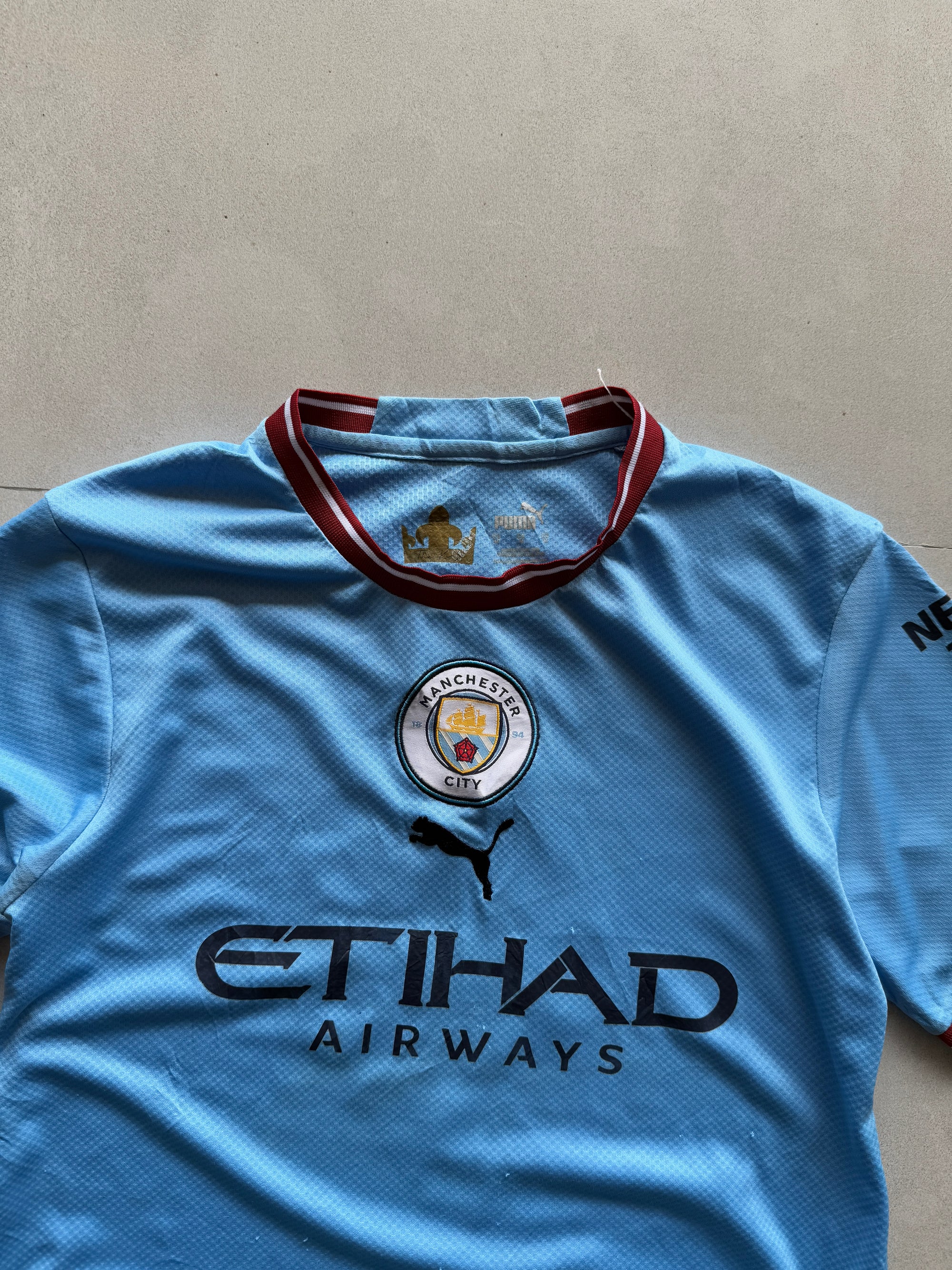2022 PUMA MANCHESTER CITY HAALAND (9) JERSEY - M