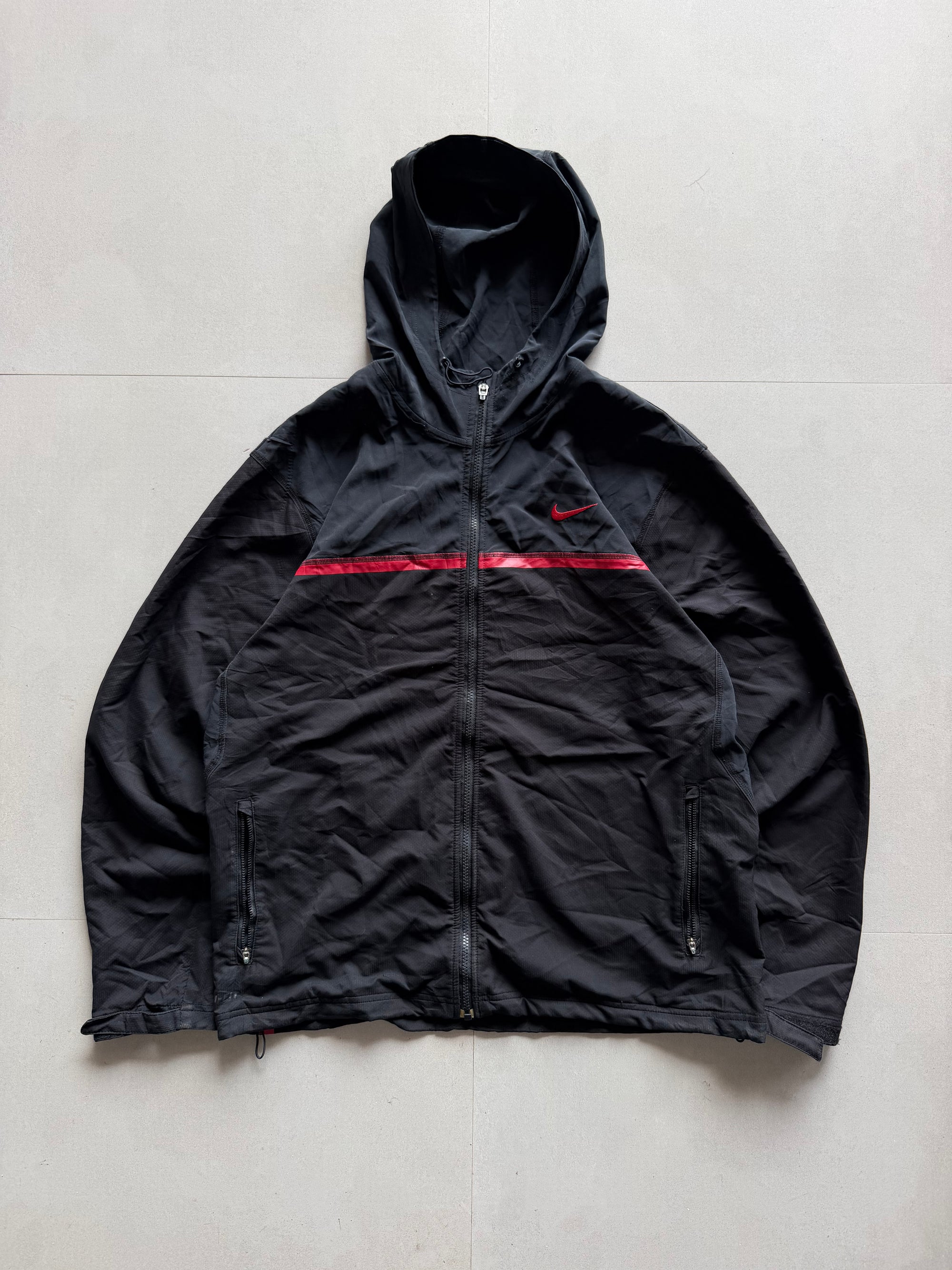 00S NIKE HOODED JACKET - L
