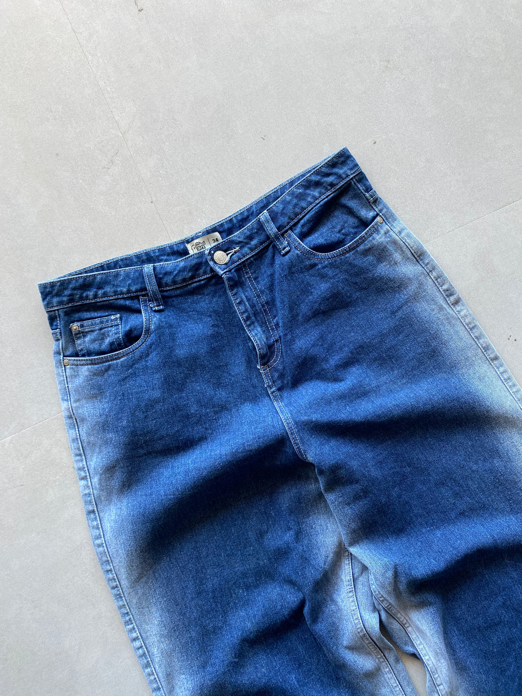WIDE LEG DENIM -