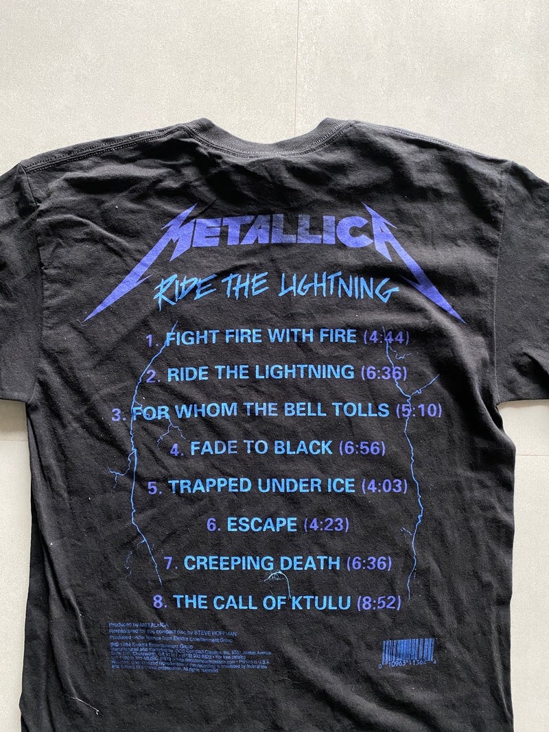 2017 GILDAN METALICA RIDE THE LIGHTNING TEE - M