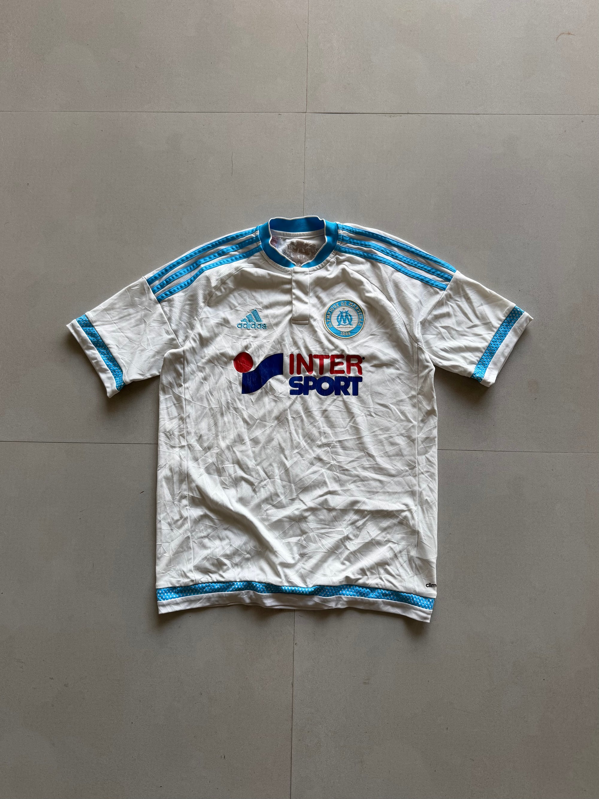 2015 ADIDAS OLIMPIQUE MARSEILLE JERSEY - S