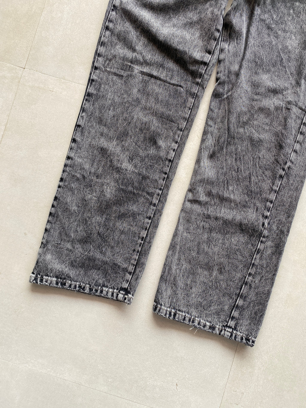 STRIGHT FIT DENIM - S