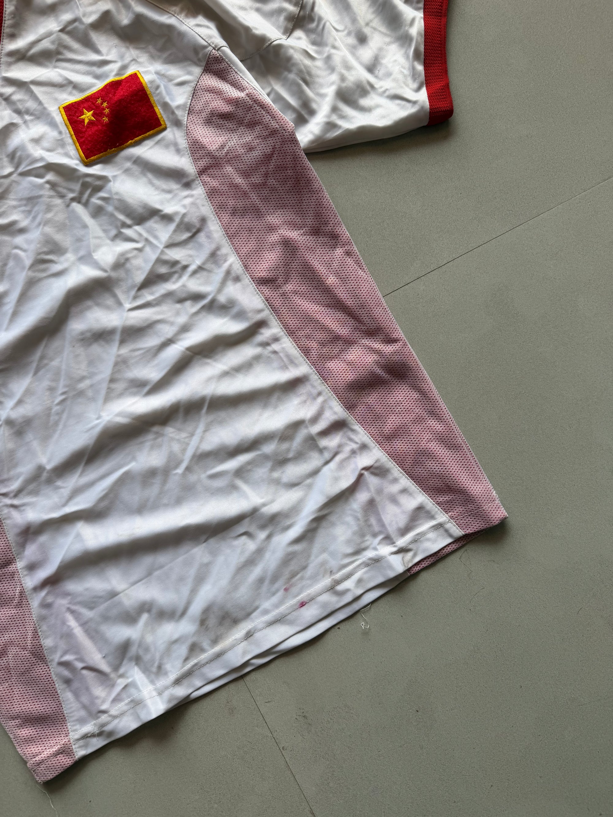2002 ADIDAS CHINA JERSEY - S