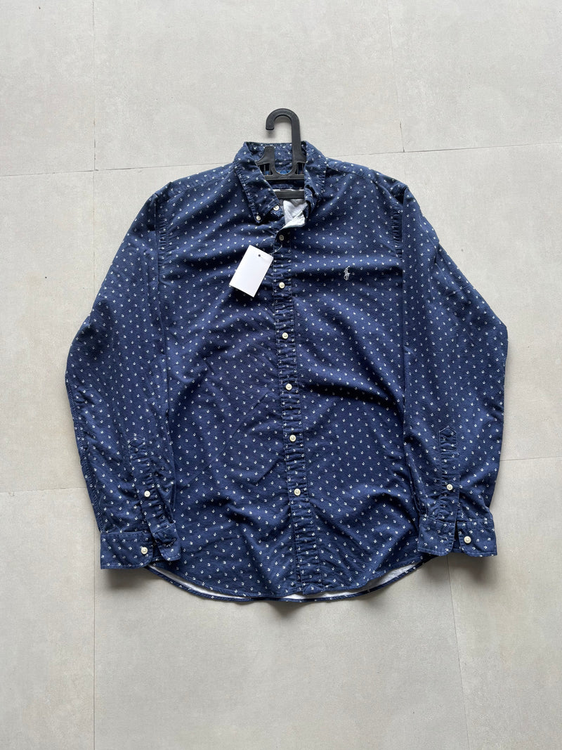 RALPH LAUREN PRINTED SHIRT - XL