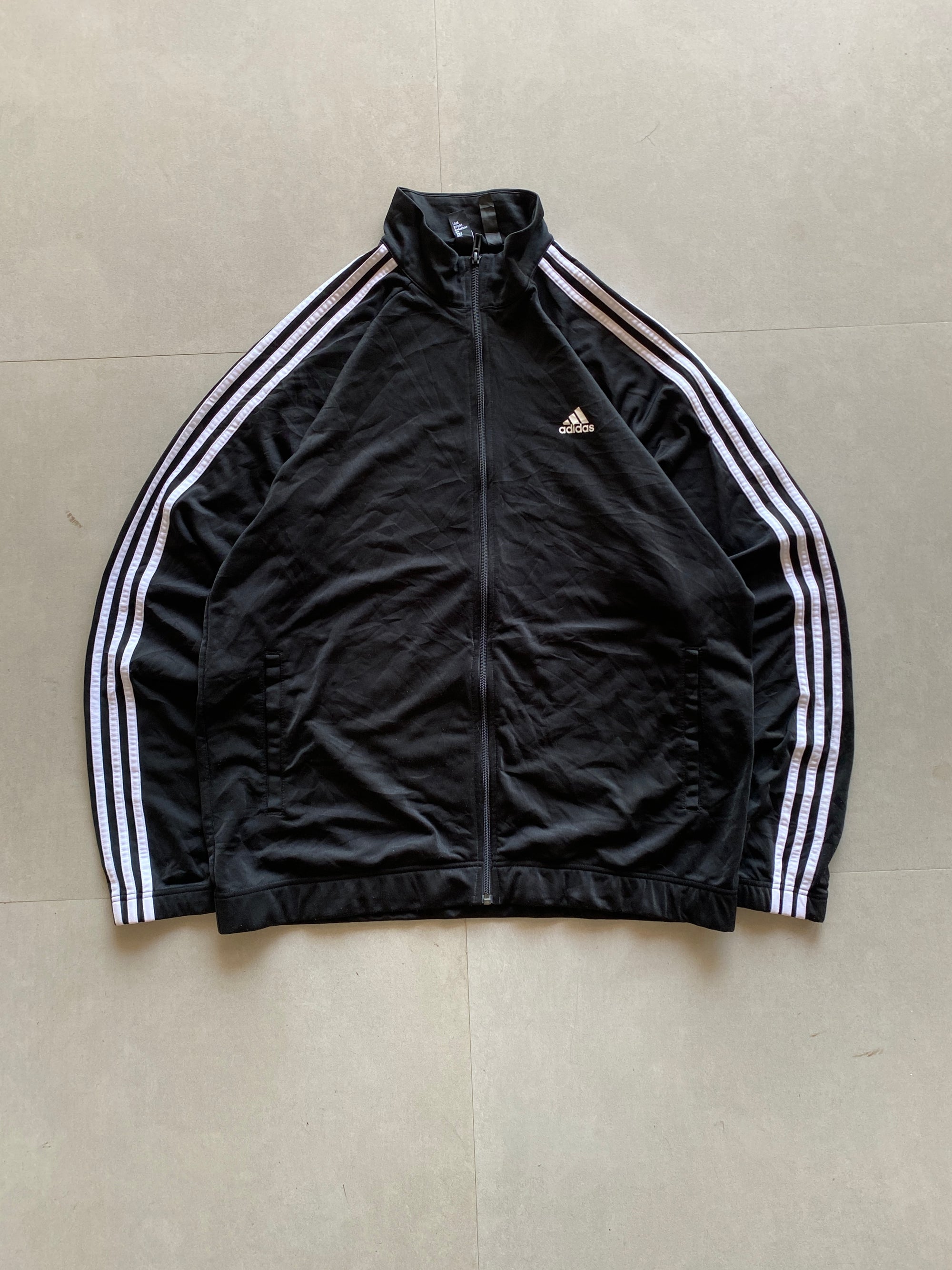 ADIDAS STRIPED JACKET - XL