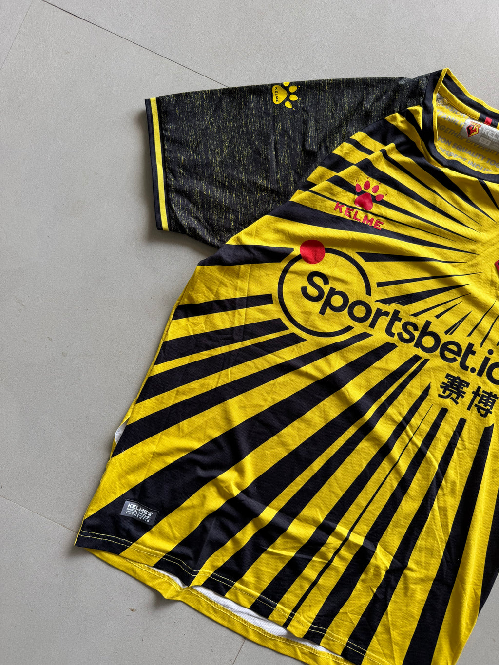 2020 KELME WATFORD JERSEY - M