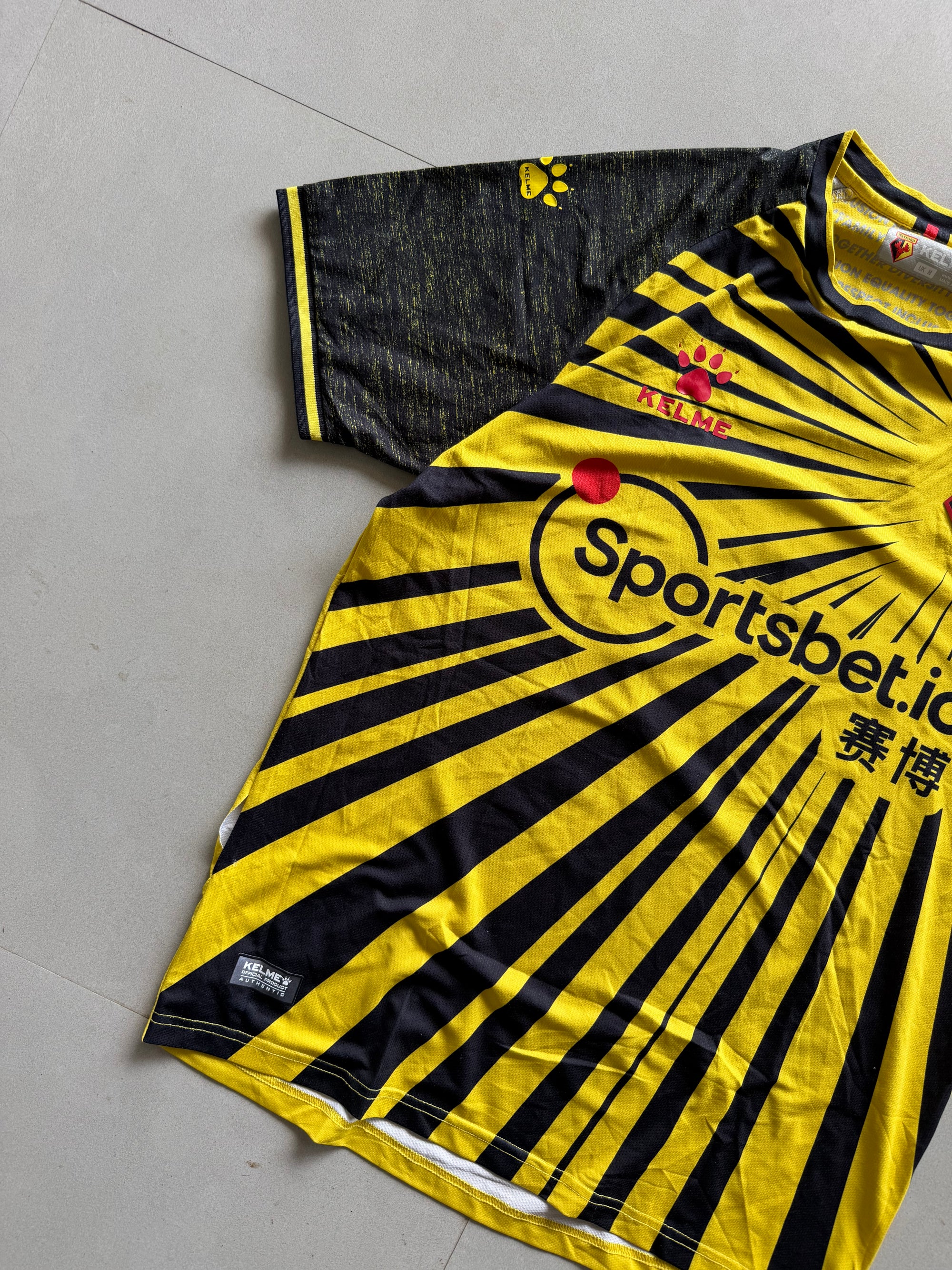 2020 KELME WATFORD JERSEY - M