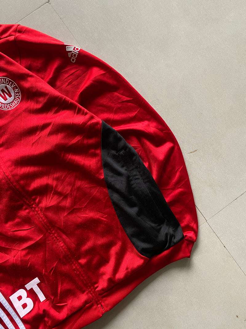 VINTAGE ADIDAS STRIPED JACKET  - L