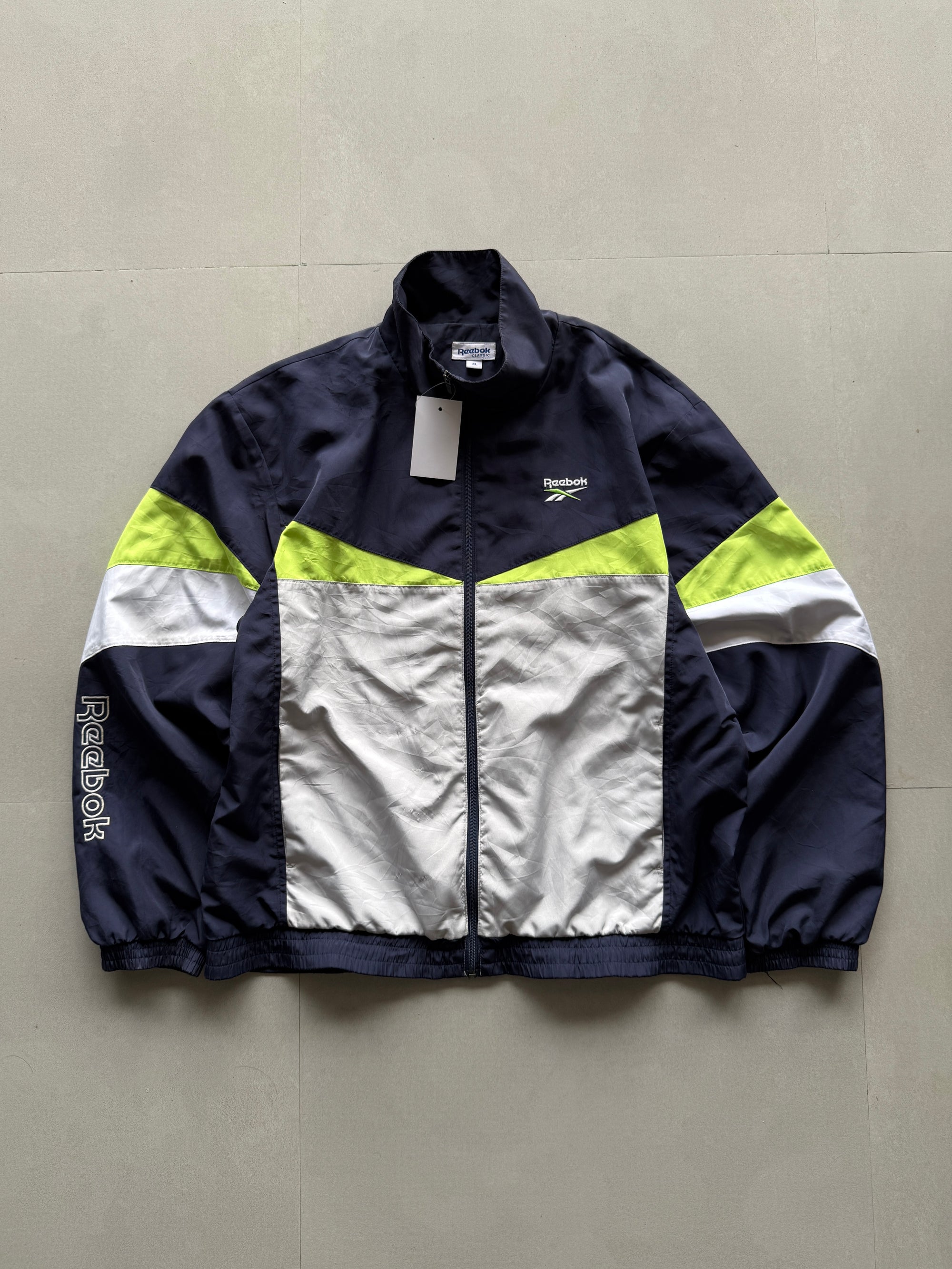90S REEBOK BIG LOGO JACKET - XL
