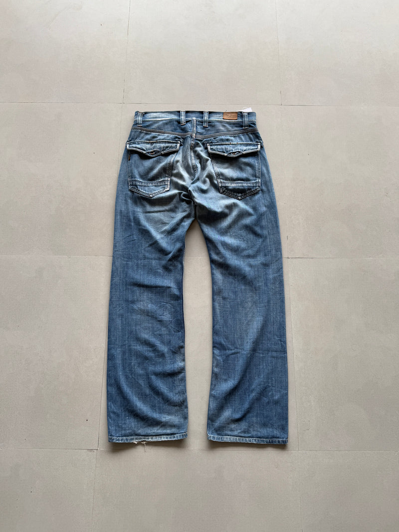 VINTAGE PEPE JEAN HEAVY DENIM - L