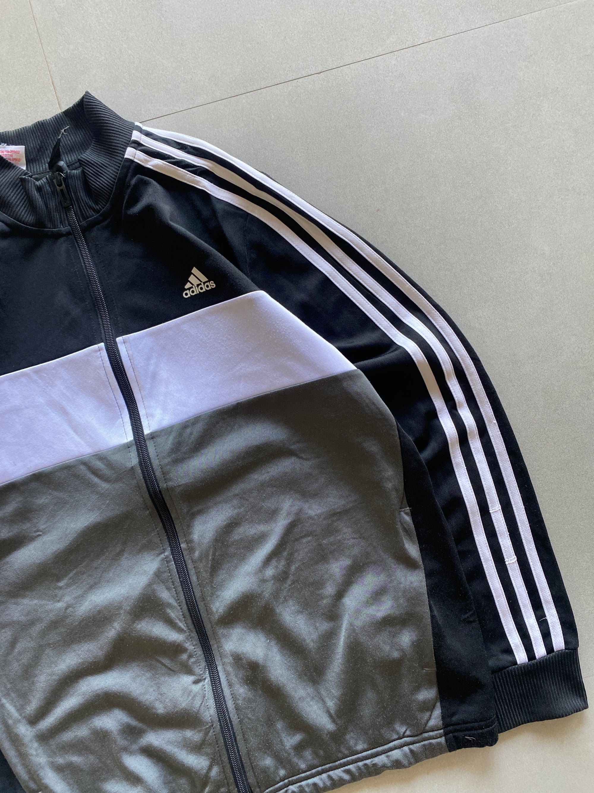 ADIDAS STRIPED JACKET - XS