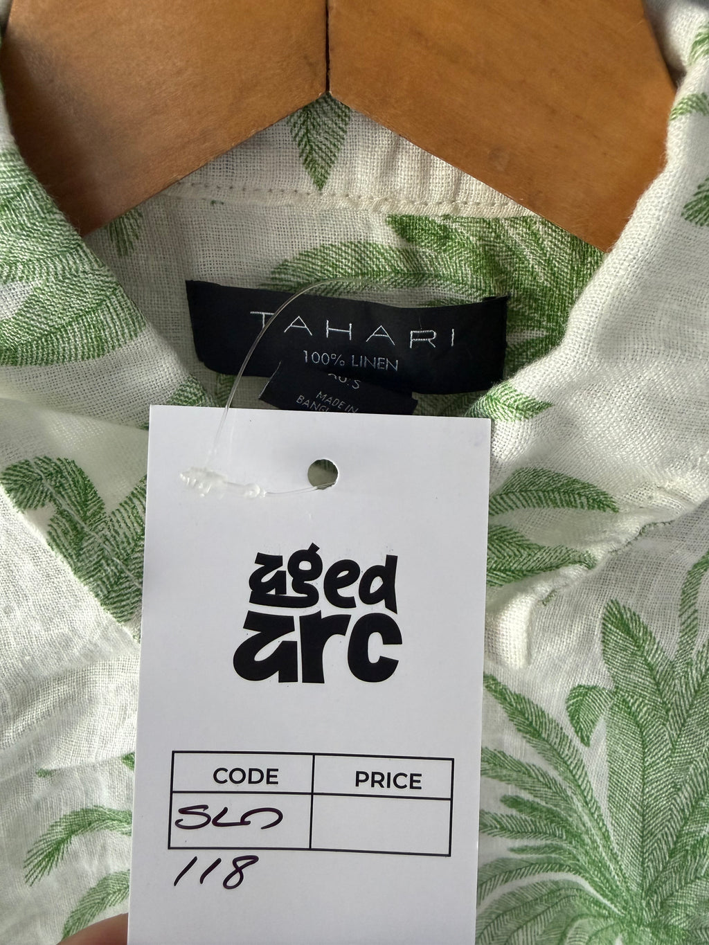 TAHARI PRINTED BEACH WEAR SLN118 - M