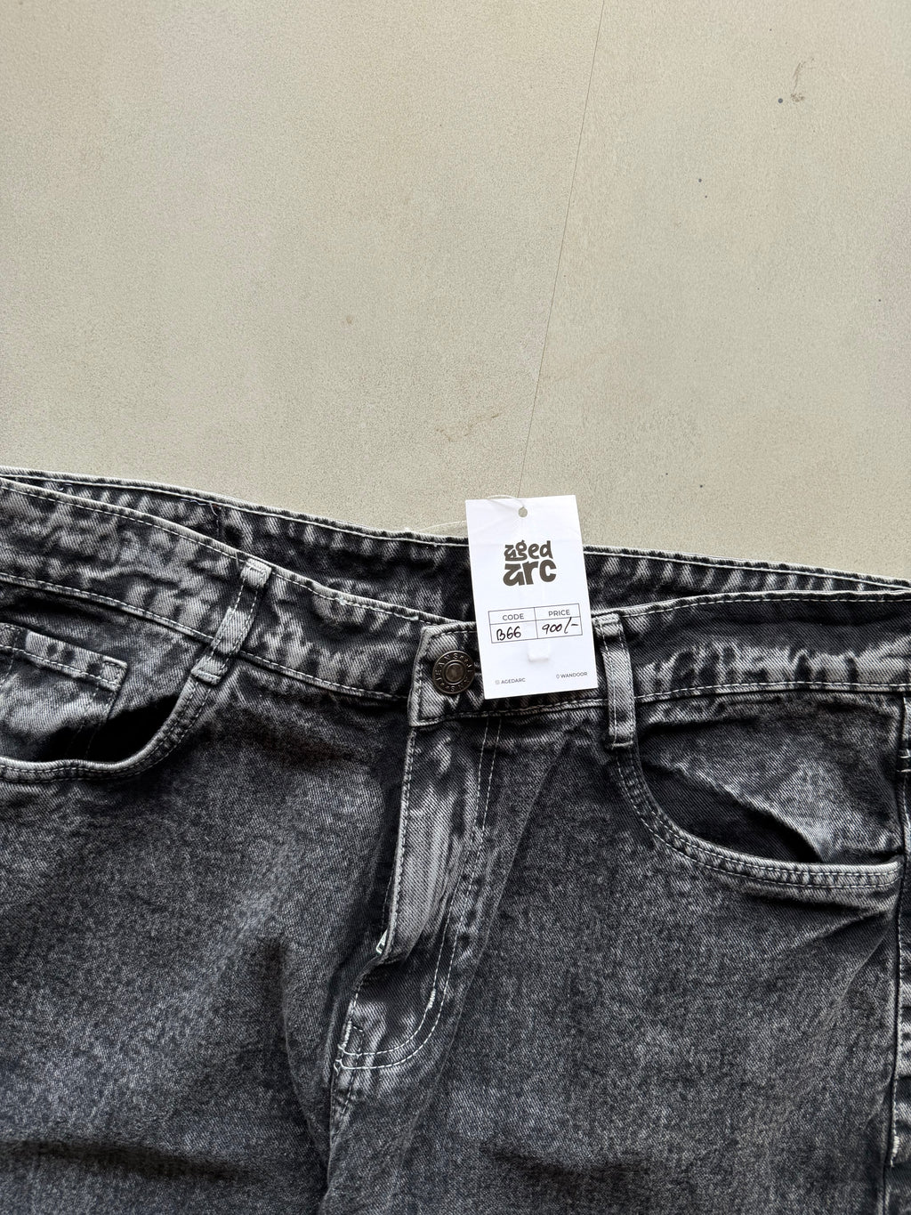 B66 BAGGY DENIM - M
