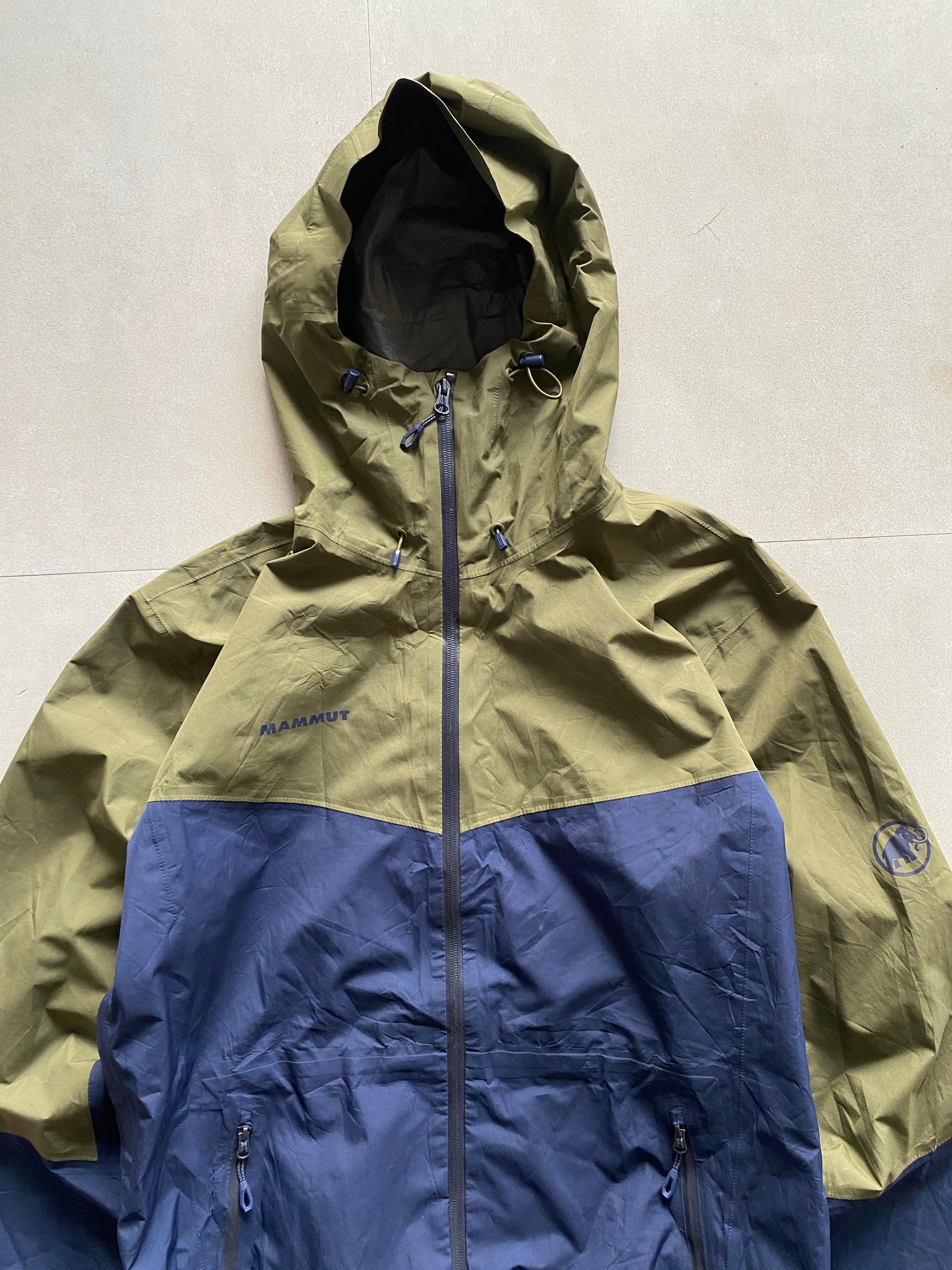 MAMMUT HOODED TREKKING JACKET - L