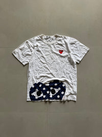 CDG LOGO TEE - XS