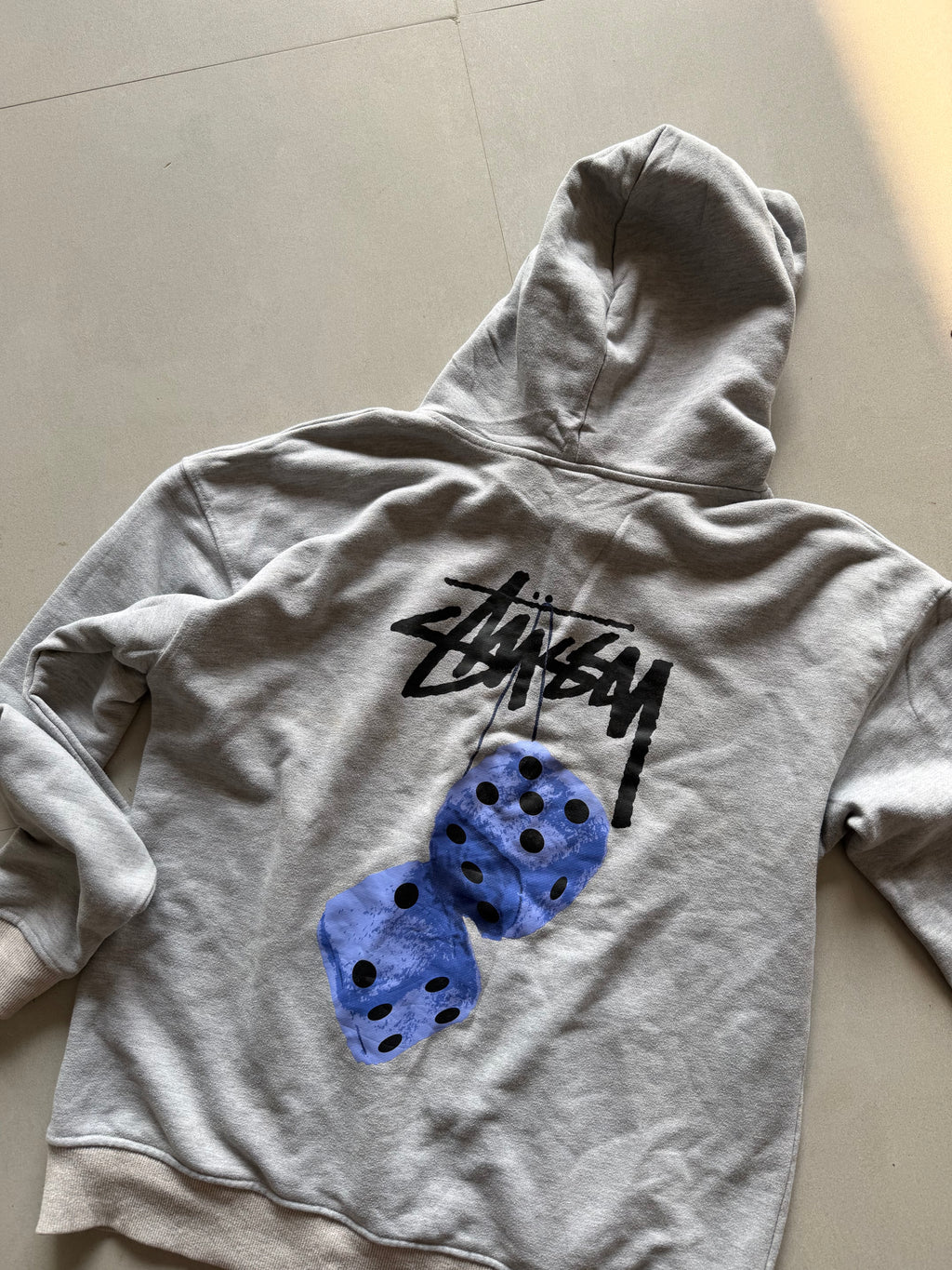 STUSSY DOUBLE HIT HOODIE - XL