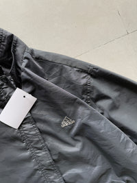 VINTAGE ADIDAS GREY SOLID JACKET - L