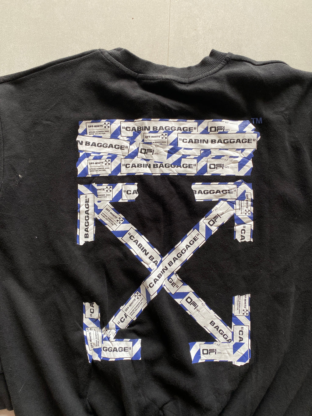 OFF WHITE SWEATSHIRT - M