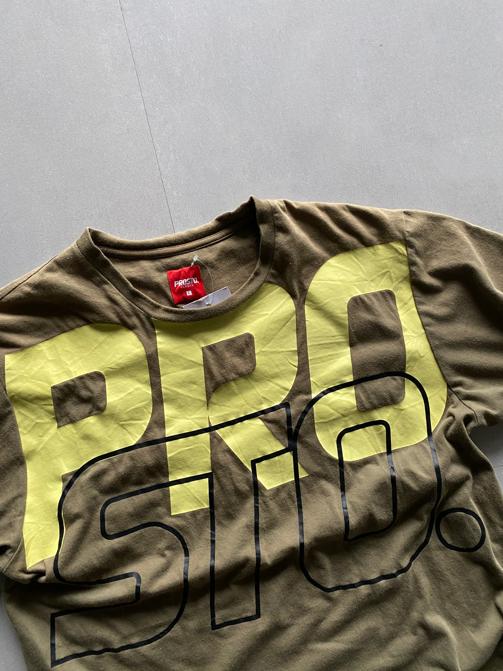 PROSTO LOGO PRINTED TEE - M