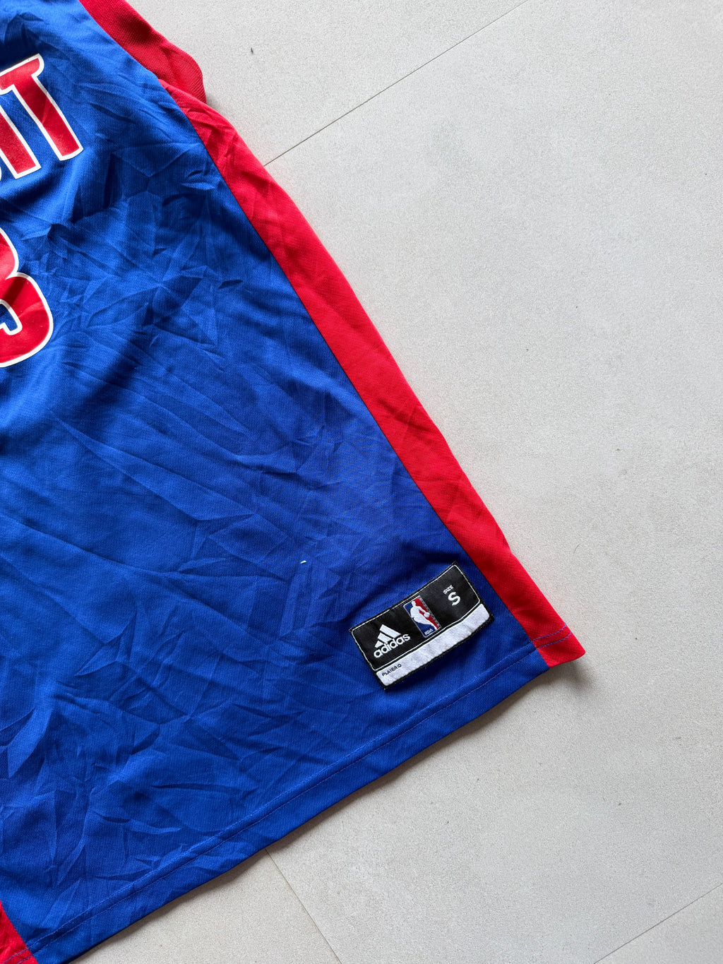 2006 ADIDAS DETROIT PISTONS NBA JERSEY -  M