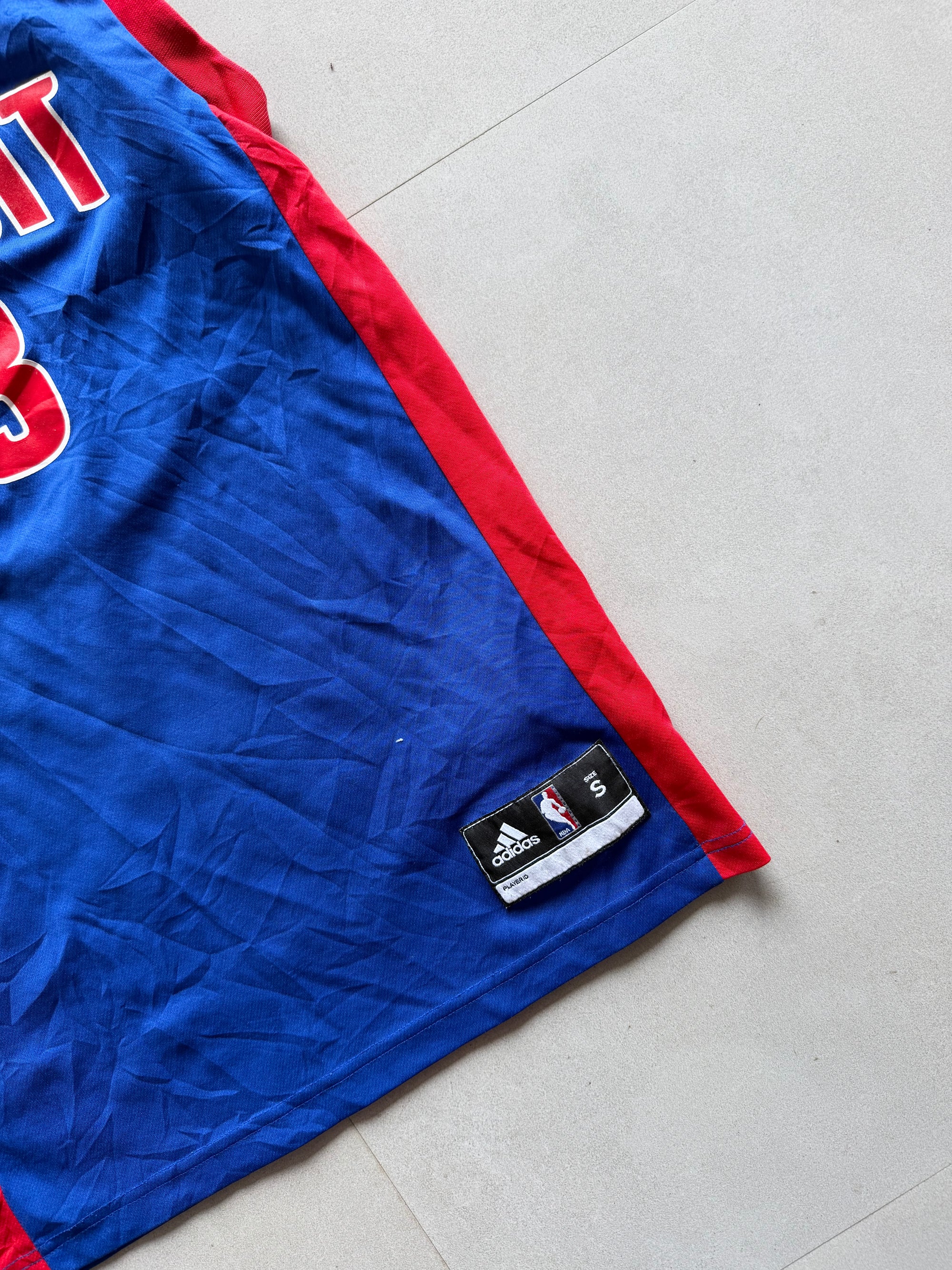 2006 ADIDAS DETROIT PISTONS NBA JERSEY -  M