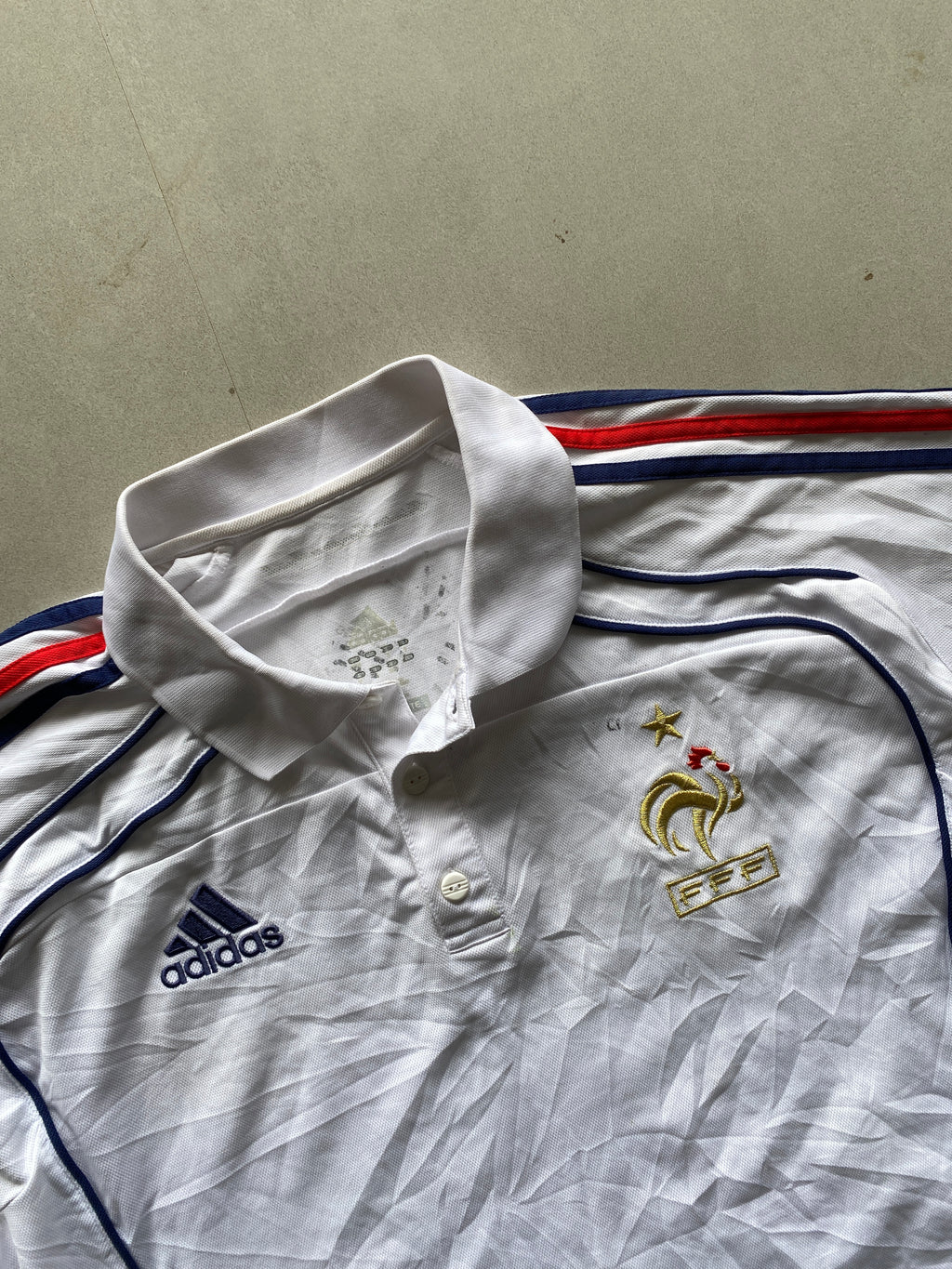 ADIDAS FRANCE POLO SHIRT - XL