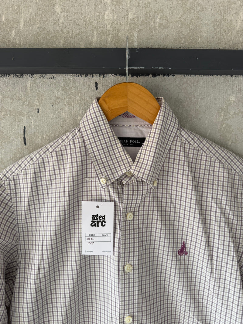 BEANPOLE CHECKERD SHIRT ST199 - M