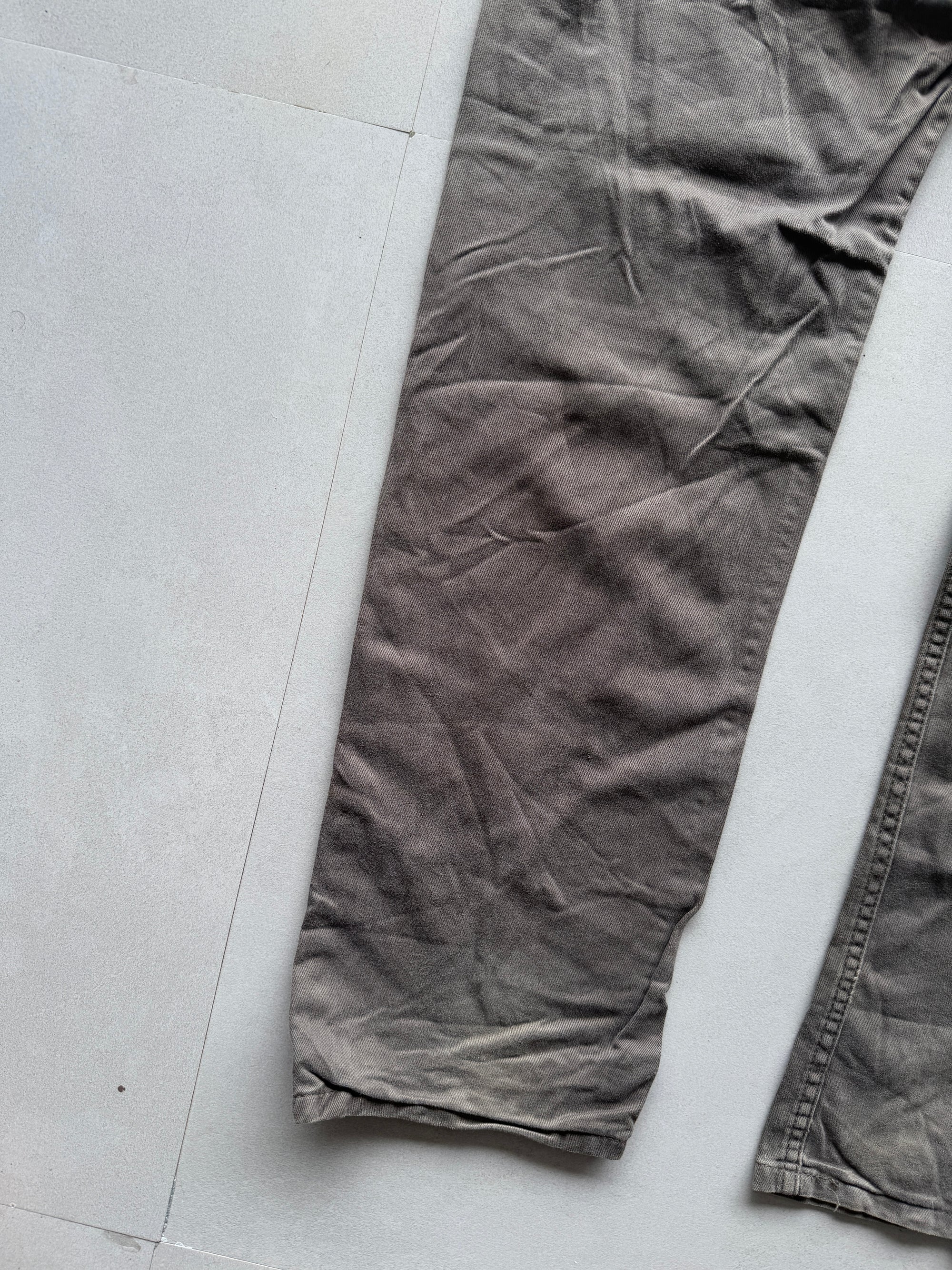 CARHARTT GREEN CARGO PANT - S