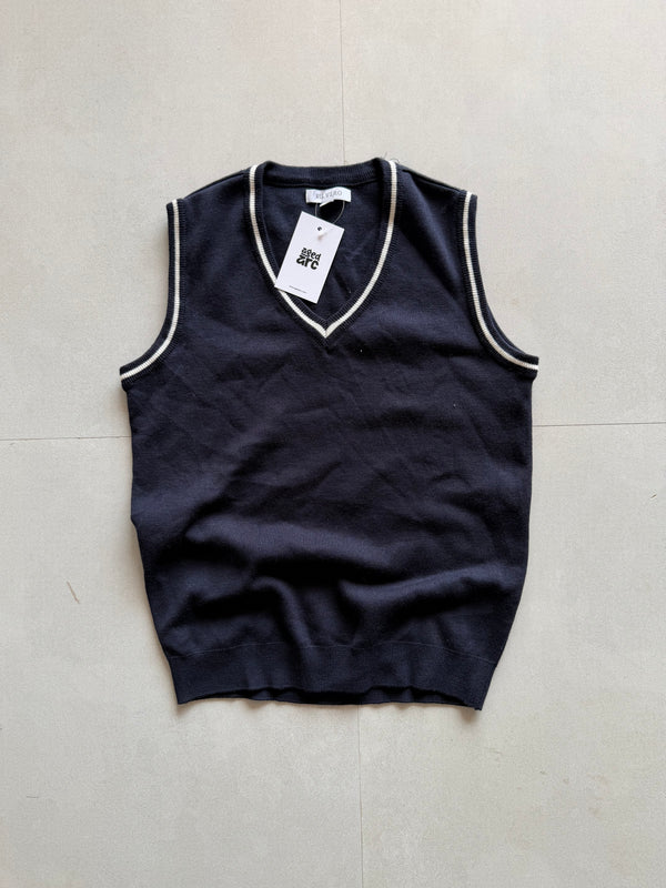SILVERO KNIT SWEATER VEST SW34 - XS