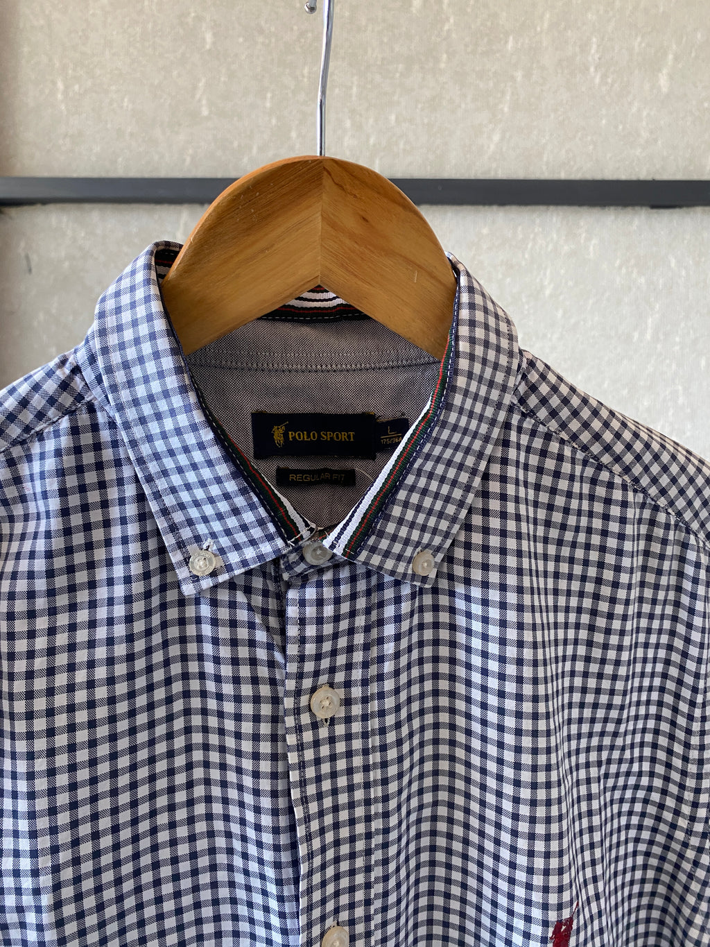 RALPH LAUREN POLO SPORT CHECKERED SHIRT - M