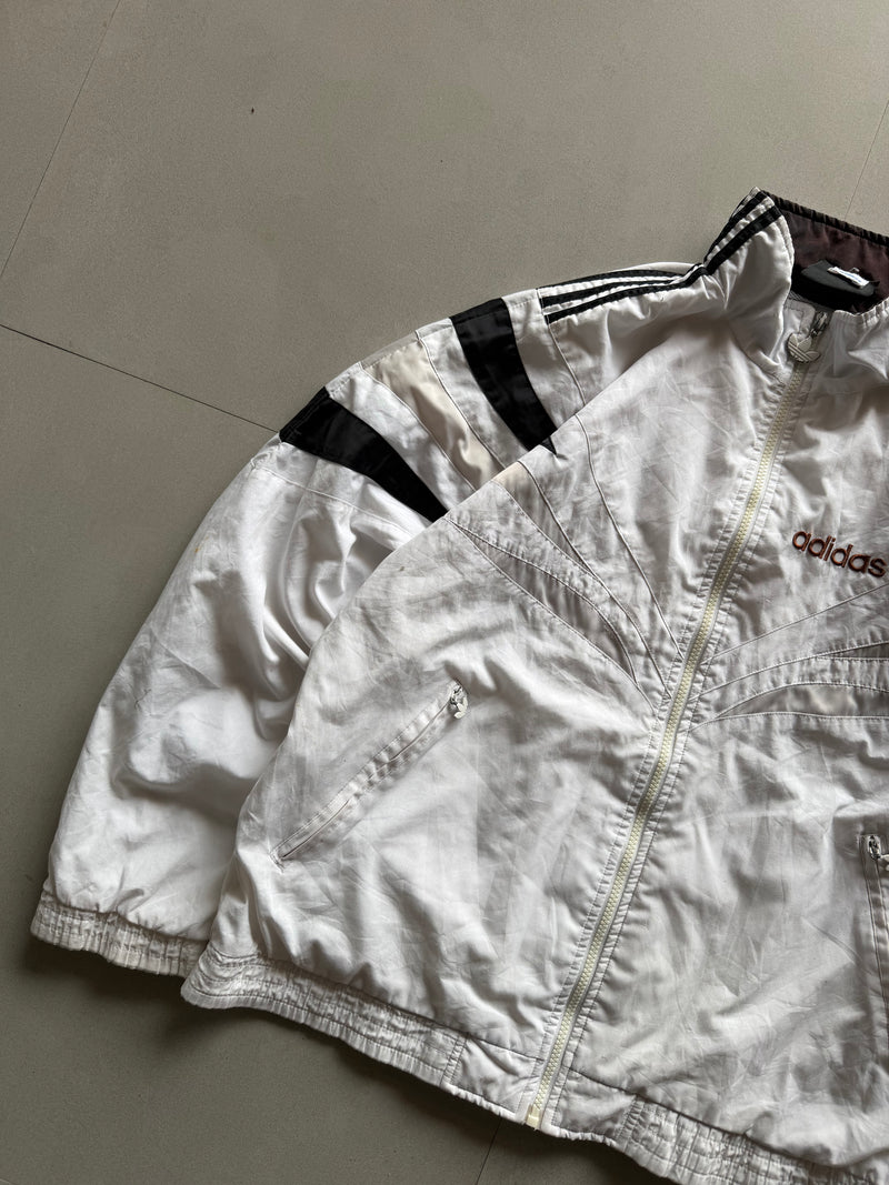 90S ADIDAS BIG LOGO JACKET - XL