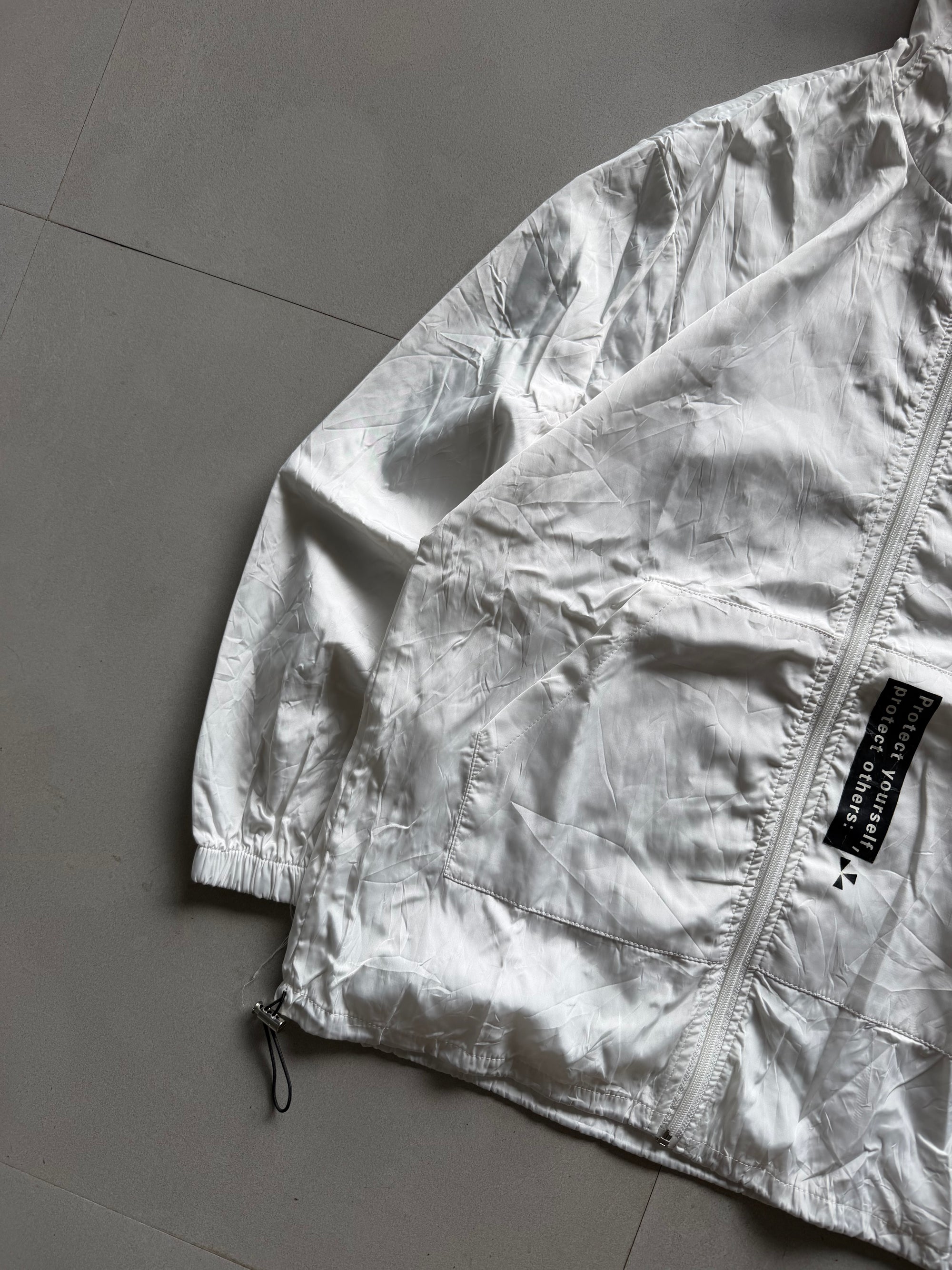 VINTAGE STYLE HOODED JACKET - M