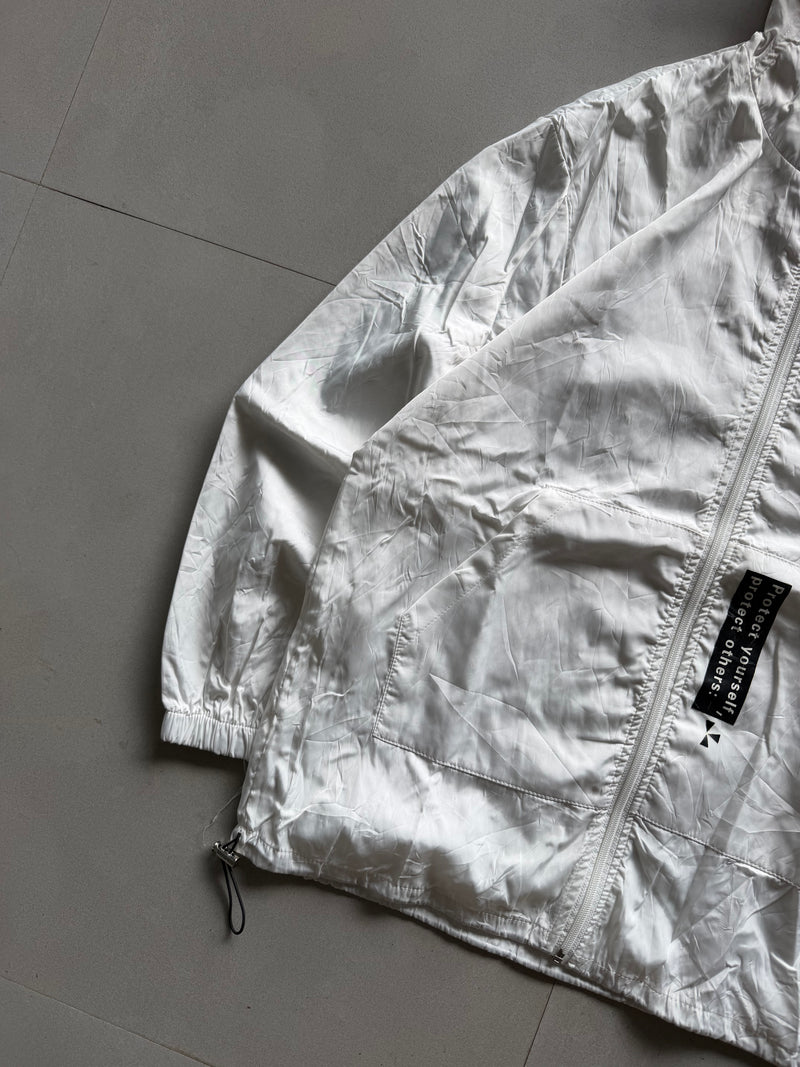 VINTAGE STYLE HOODED JACKET - M