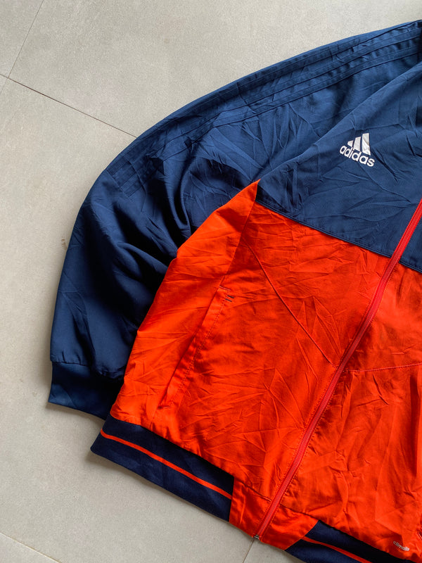 ADIDAS HOODED JACKET - XL