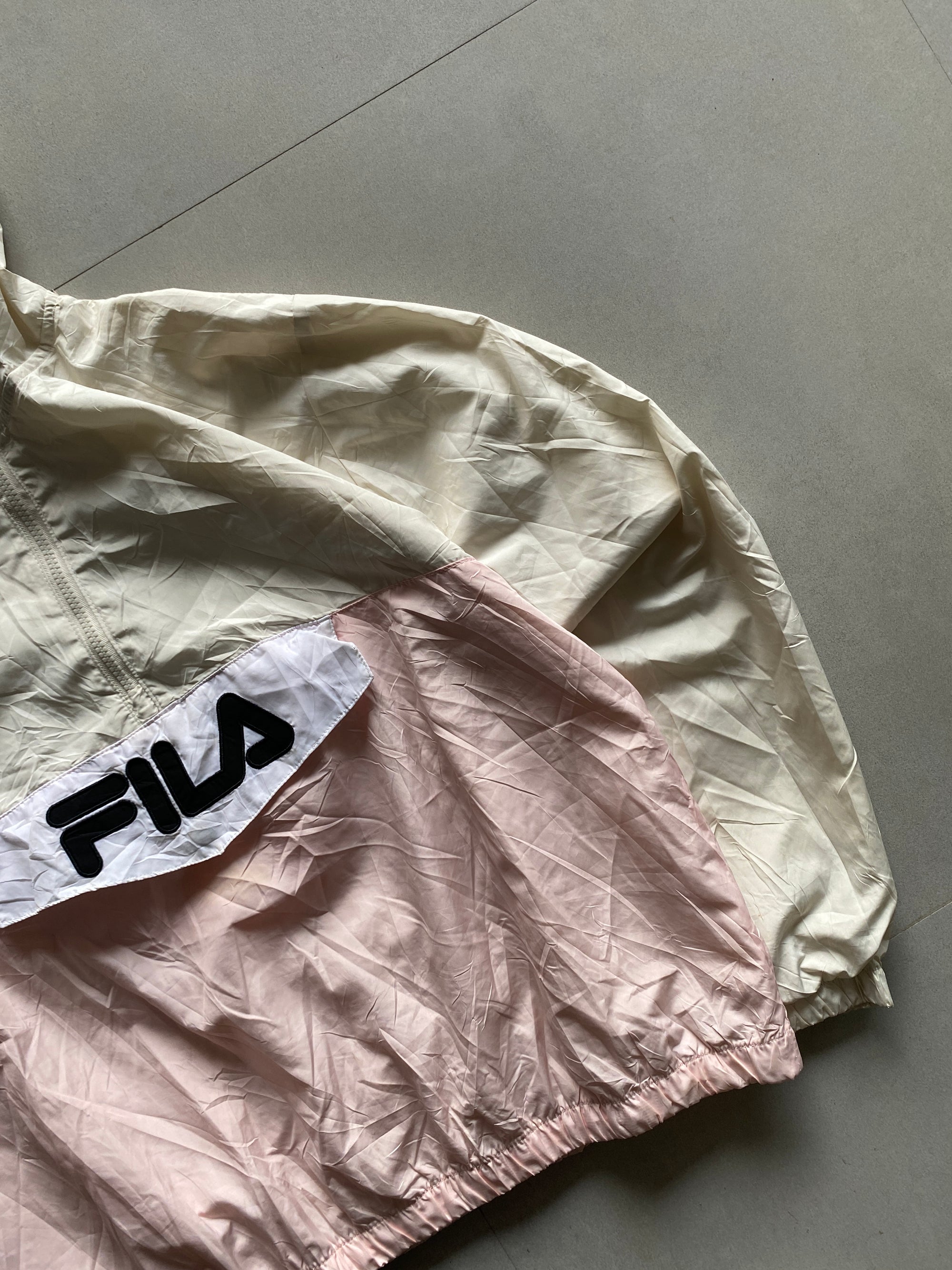 FILA QUARTER ZIP JACKET - M