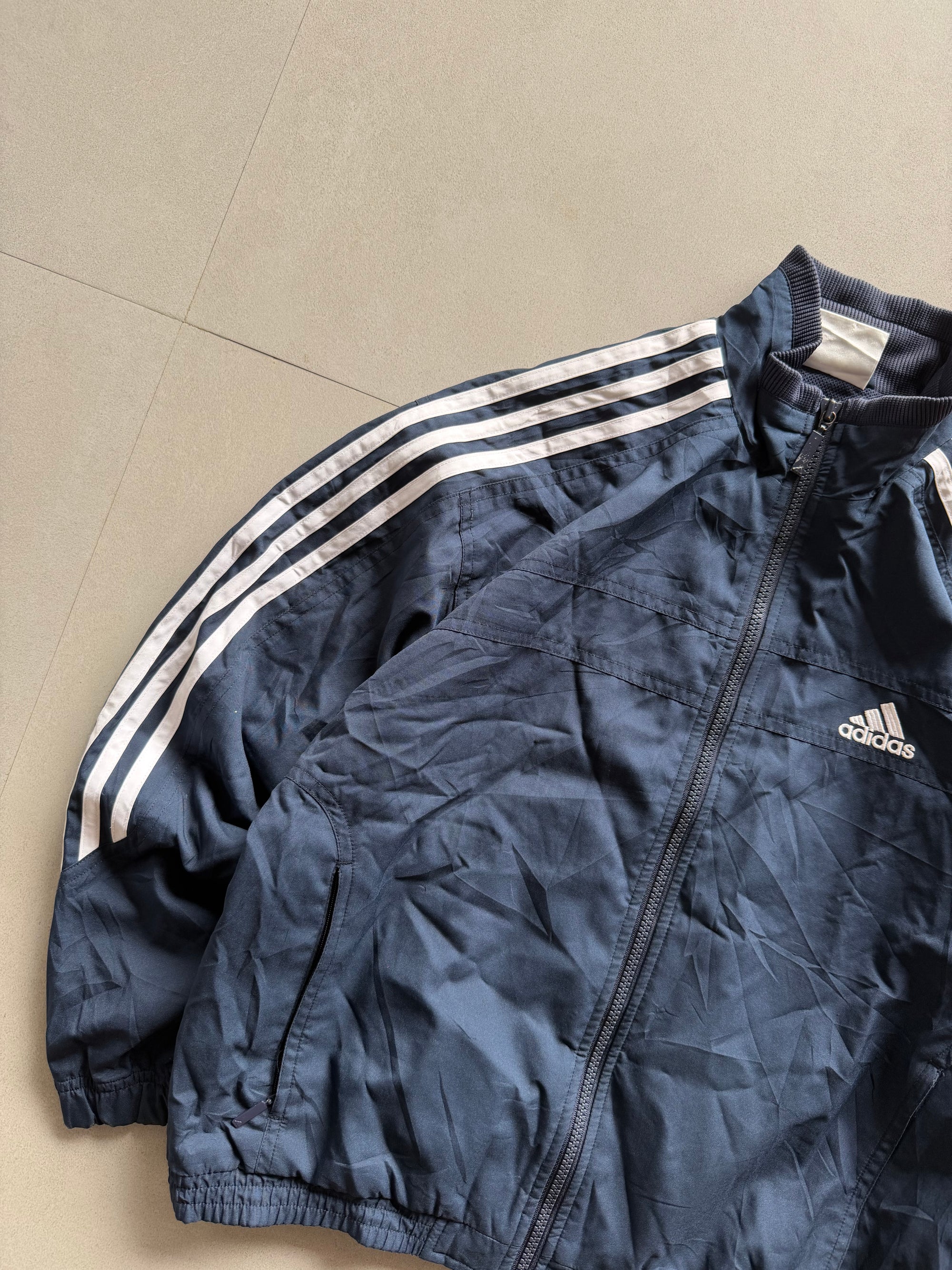 ADIDAS STRIPED JACKET - S