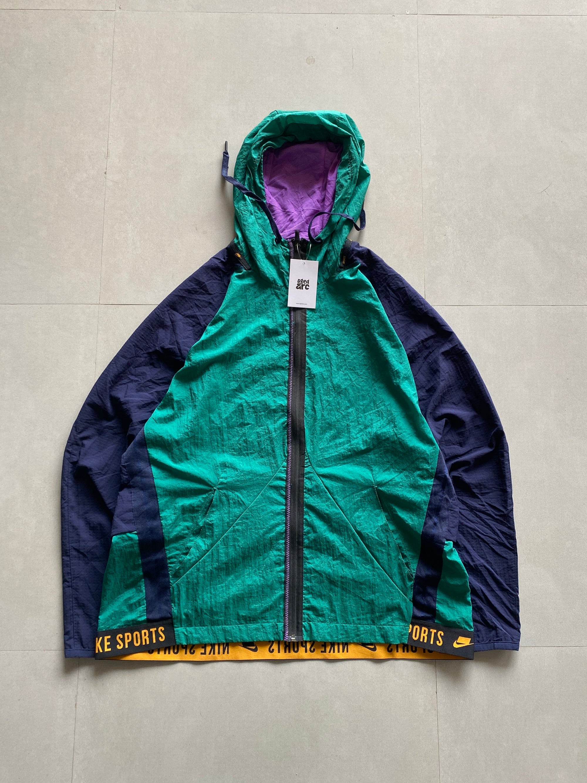 VINTAGE NIKE BIG LOGO JACKET - XXL